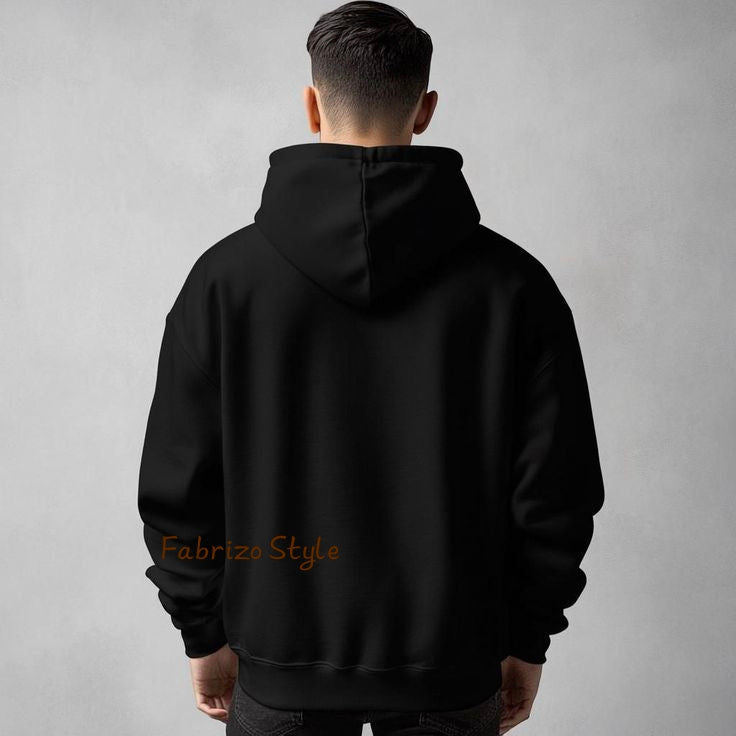 Classic Black Pullover Hoodie – Essential Streetwear Edition
