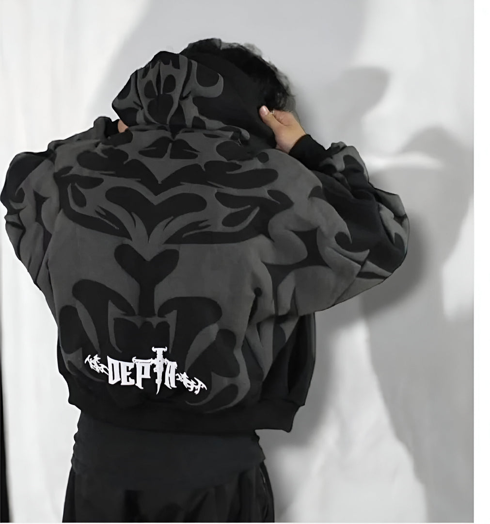 Triple Depta Oversized Urban Hoodie