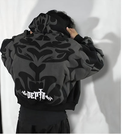 Triple Depta Oversized Urban Hoodie
