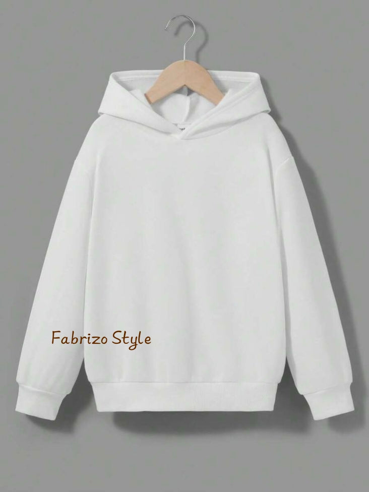 Classic White Pullover Hoodie – Minimalist Streetwear Essential