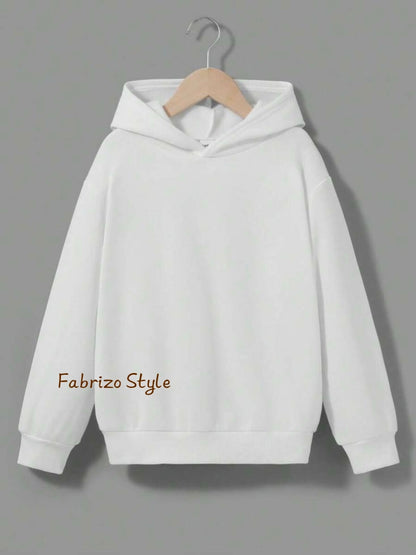 Classic White Pullover Hoodie – Minimalist Streetwear Essential