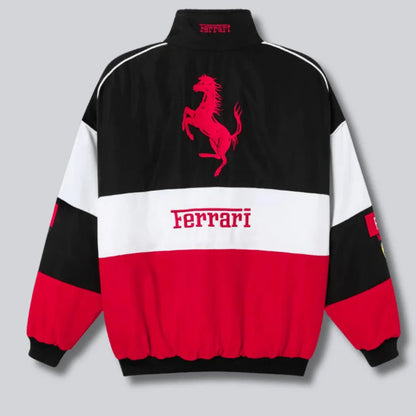 Red Ferrari F1 Racing Jacket