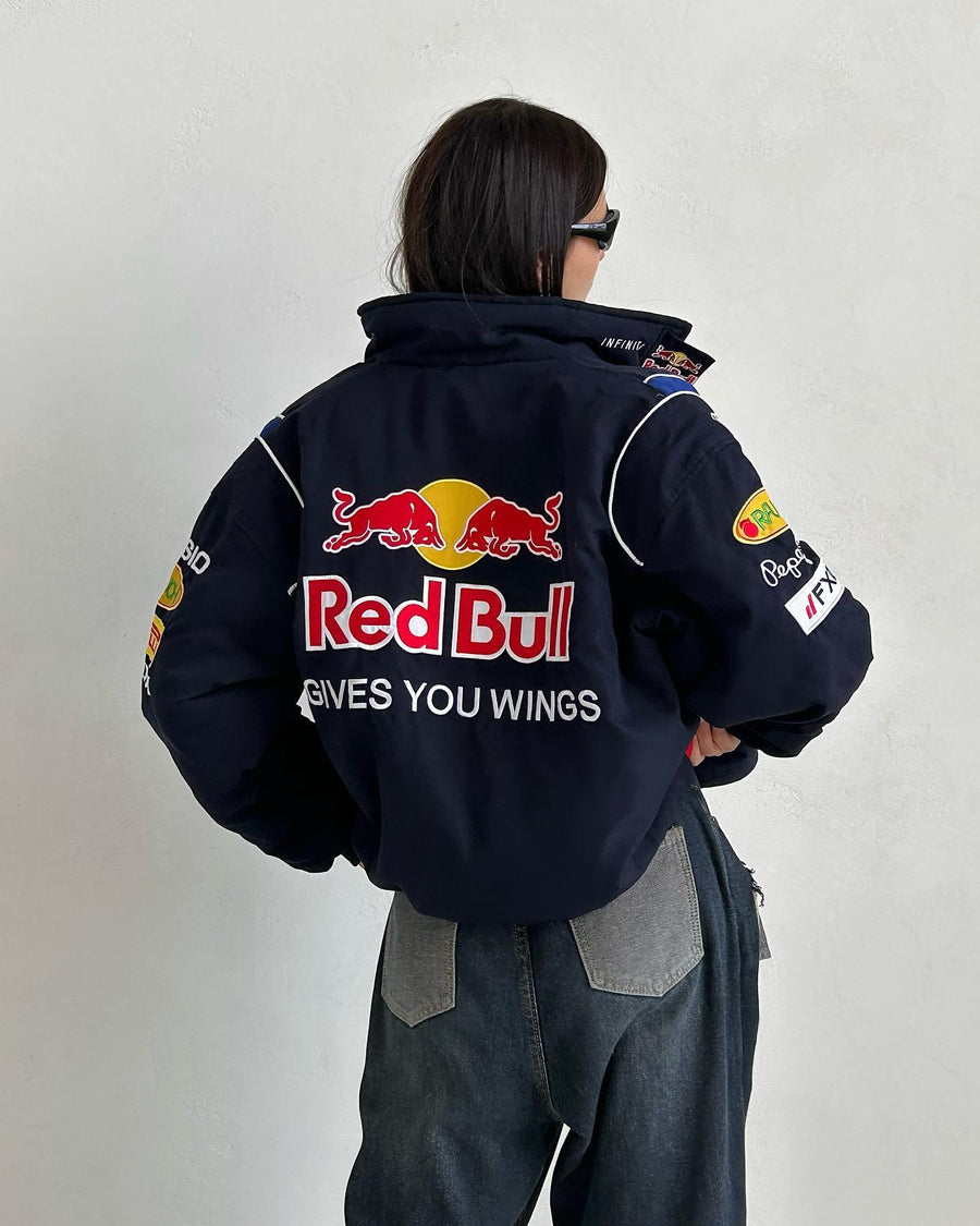 Red Bull Racing Streetwear Jacket – Unisex Motorsport Style