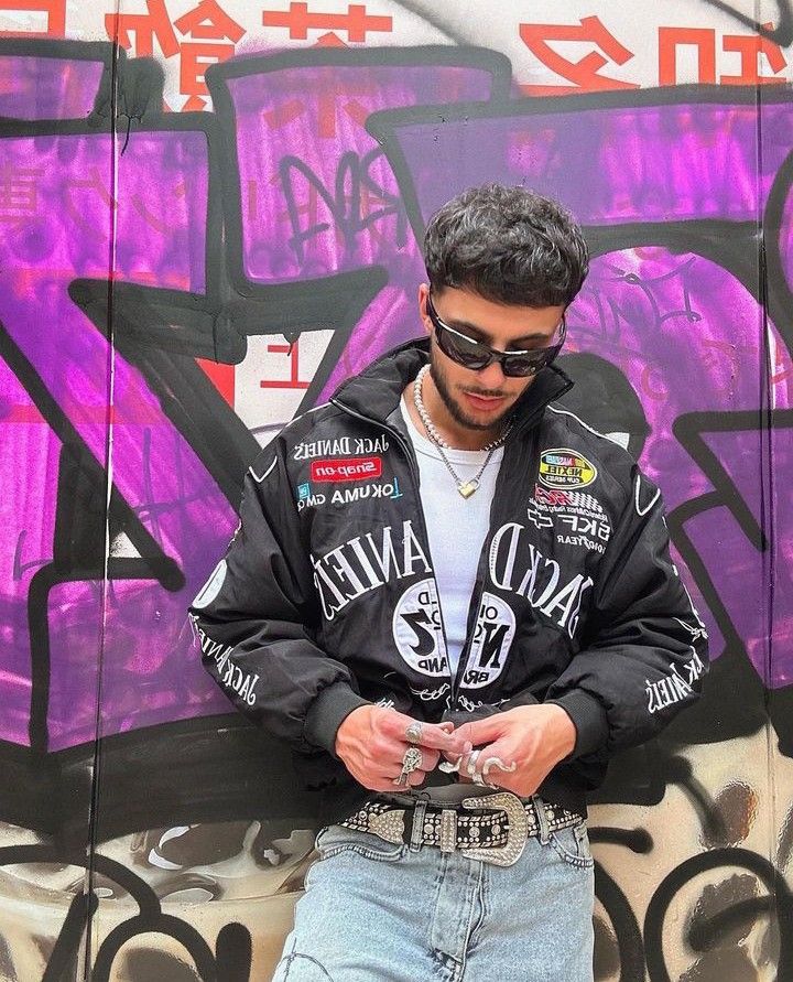 Jack Daniel's Racing Jacket – Black Embroidered Fabrizo Style