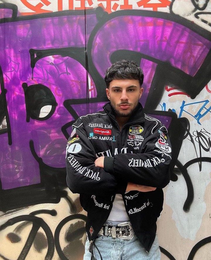 Jack Daniel's Racing Jacket – Black Embroidered Fabrizo Style