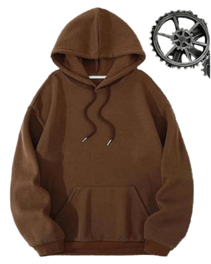 Classic Brown Oversized Hoodie