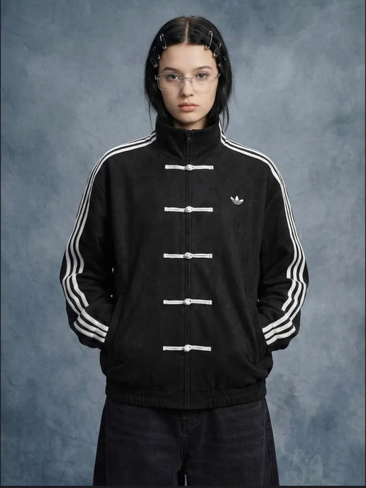 Black CNY Premium Streetwear Jacket