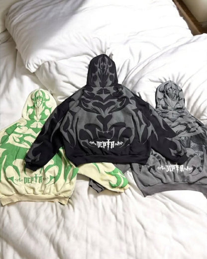 Triple Depta Oversized Urban Hoodie