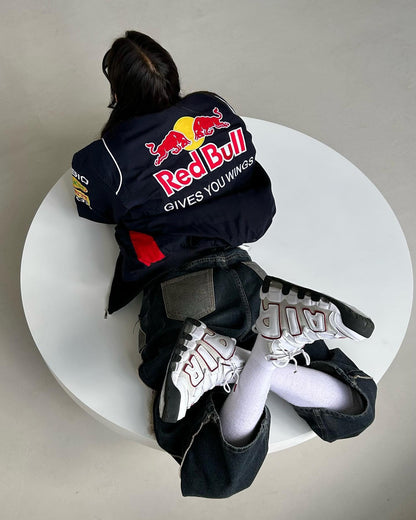 Red Bull Racing Streetwear Jacket – Unisex Motorsport Style